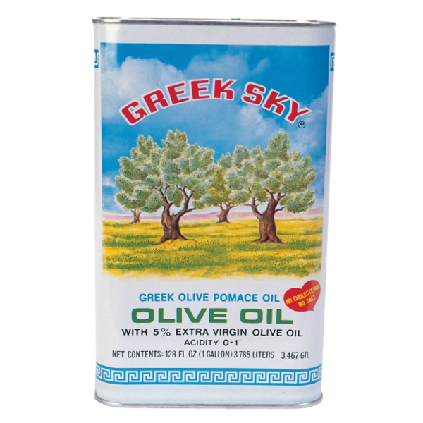 GREEK SKY OLIVE OIL POMACE, WITH  5% EXTRA VIRGIN