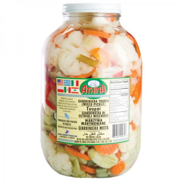 GIARDINIERA TOURSI (MIXED PICKLE), GREEK