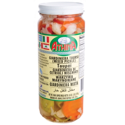 GIARDINIERA TOURSI (MIXED PICKLE), GREEK