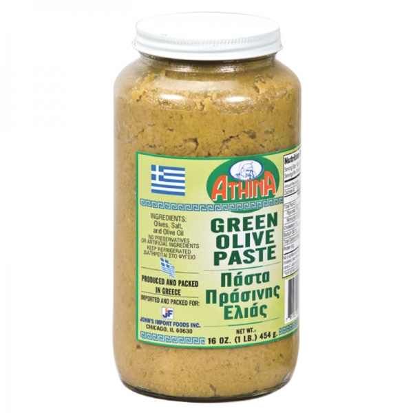 GREEK GREEN OLIVE PASTE SPREAD