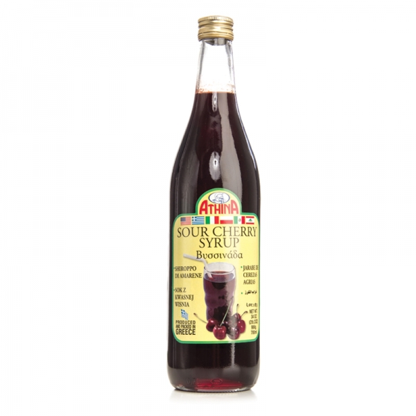 SOUR CHERRY SYRUP, GREEK