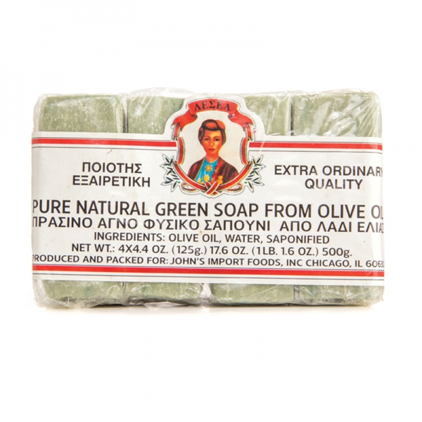 GREEN SOAP, 100% OLIVE OIL, GREEK