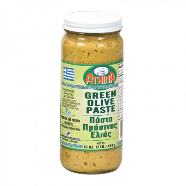 GREEK GREEN OLIVE PASTE SPREAD