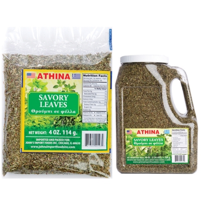 SAVORY LEAVES, GREEK