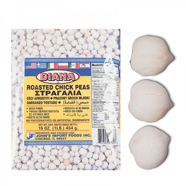 WHITE ROASTED CHICK PEAS